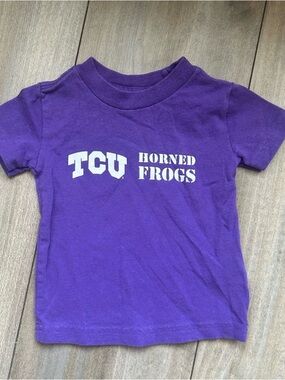 TCU Horned Frogs Purple Kids Tee
